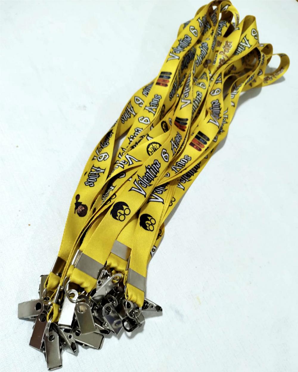 CORDÃO PERSONALIZADO PREMIUM PARA CRACHÁ, CREDENCIAL, CHAVEIROS