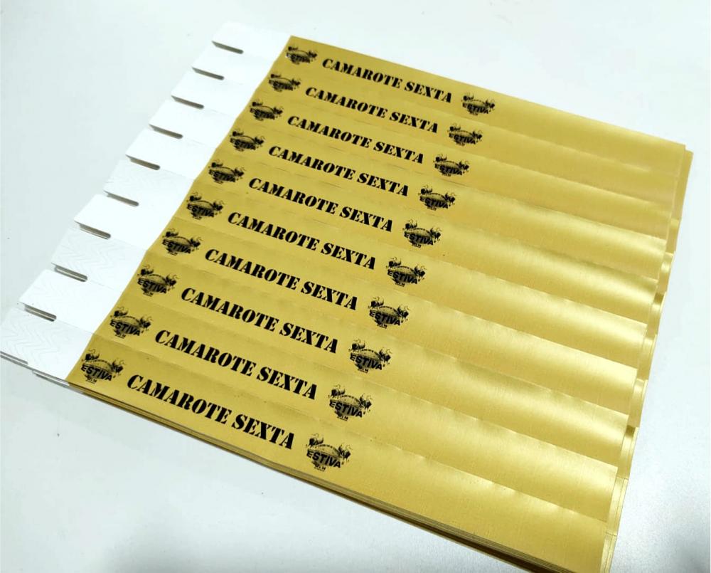 PULSEIRAS PERSONALIZADAS PARA IDENTIFICAÇÃO(FESTAS, EVENTOS EM