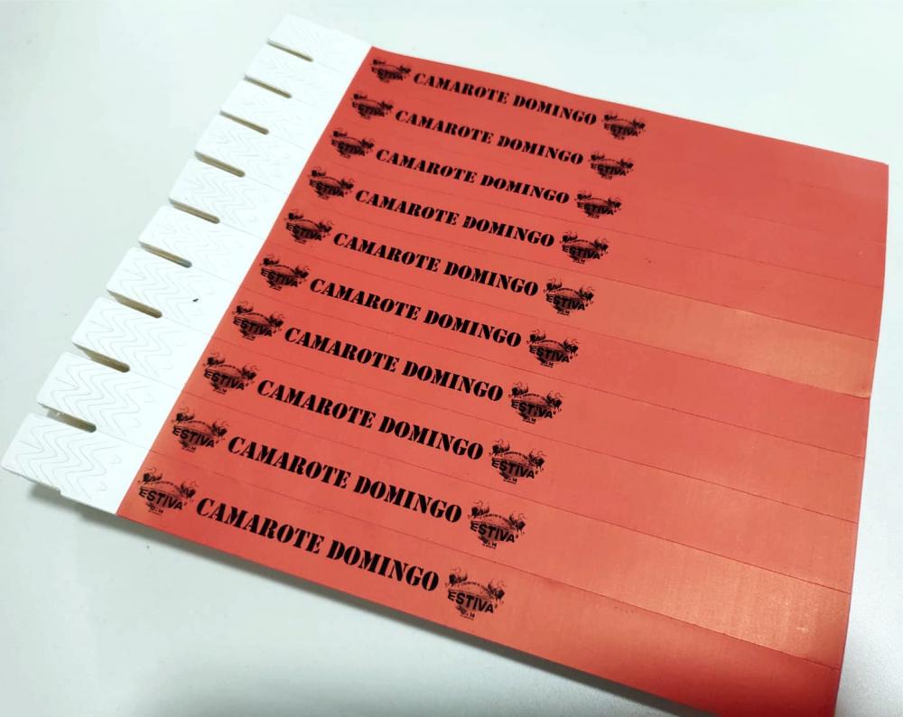 PULSEIRAS PERSONALIZADAS PARA IDENTIFICAÇÃO(FESTAS, EVENTOS EM