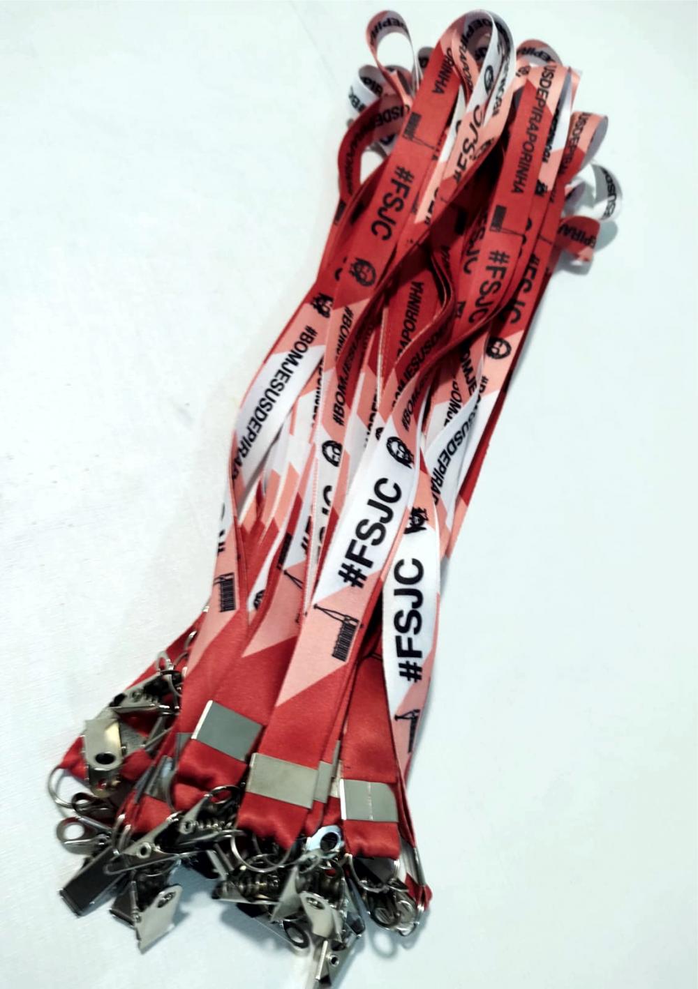 CORDÃO PERSONALIZADO PREMIUM PARA CRACHÁ, CREDENCIAL, CHAVEIROS