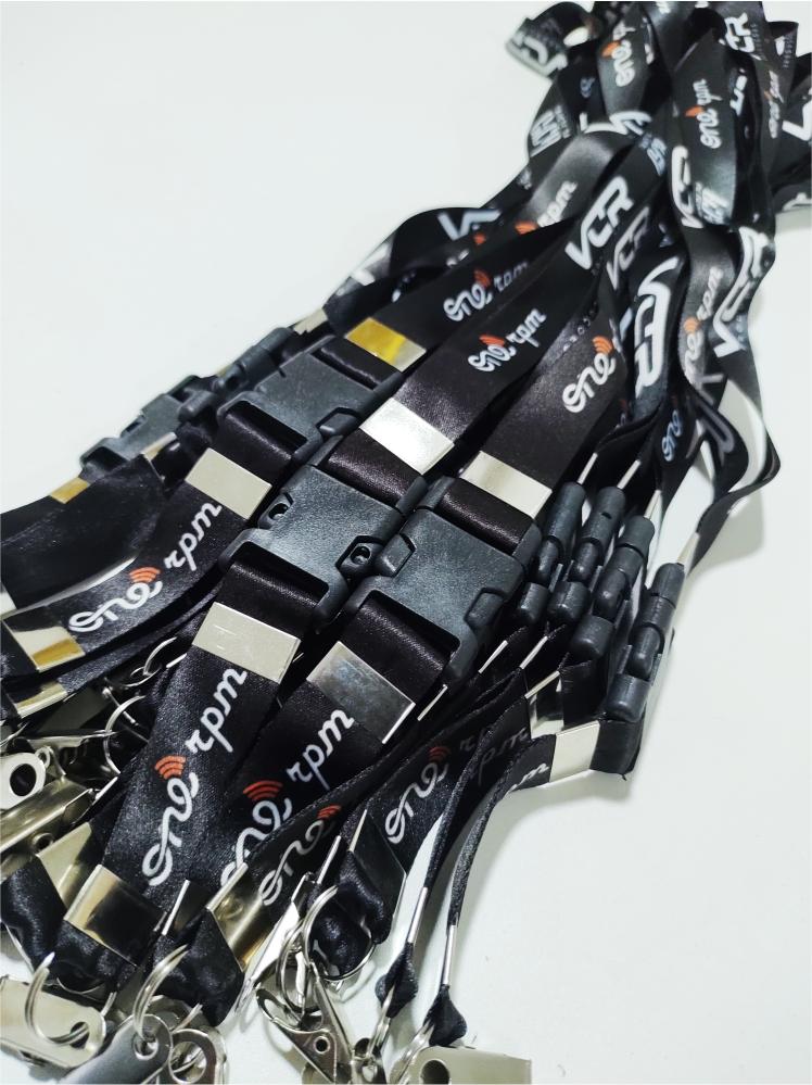 Cordão Personalizado Premium para Crachá, Credencial, Chaveiros