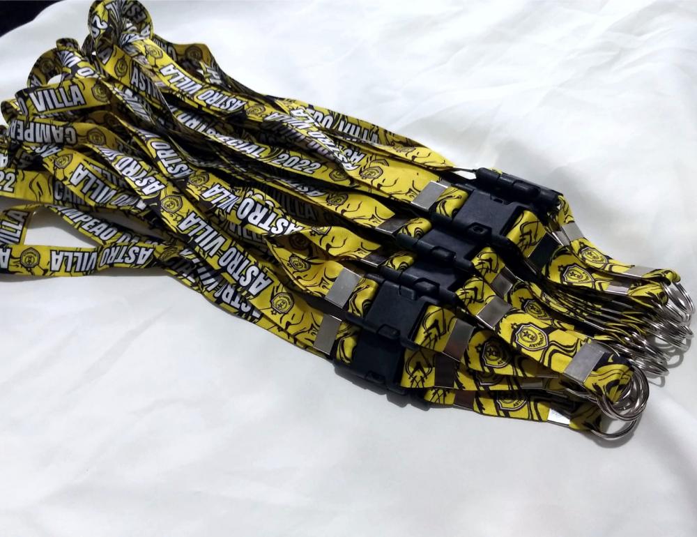 Cordão Personalizado Premium para Crachá, Credencial, Chaveiros