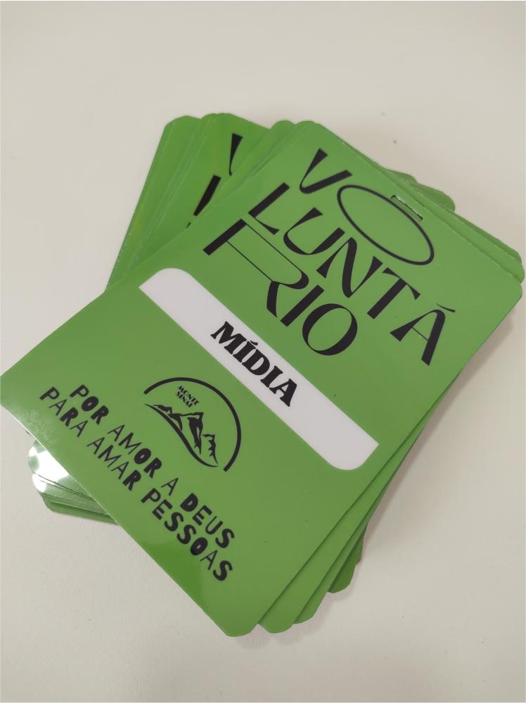 CREDENCIAL PERSONALIZADA 10X15 PARA EVENTOS FESTAS SHOWS