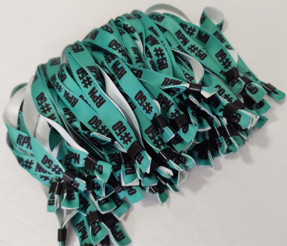 Pulseiras Personalizadas de Tecido