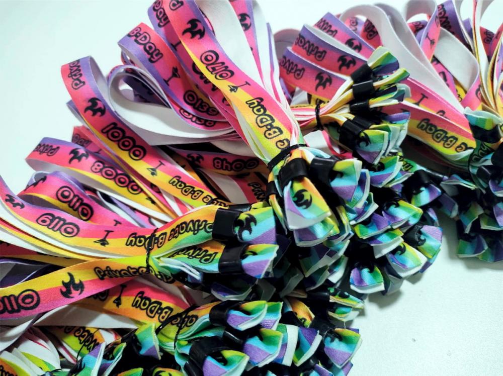 Pulseiras Personalizadas de Tecido