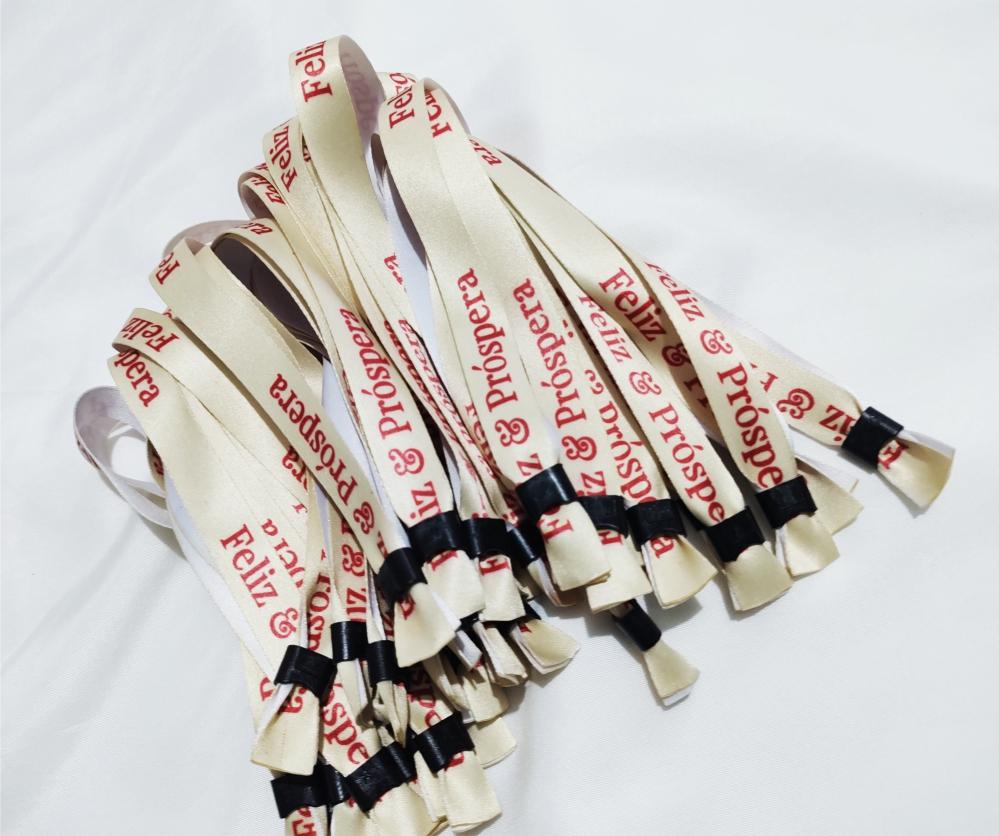 Pulseiras Personalizadas de Tecido