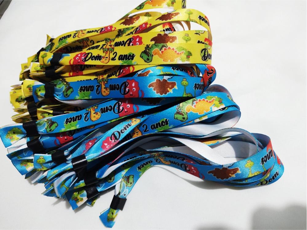 Pulseiras Personalizadas de Tecido