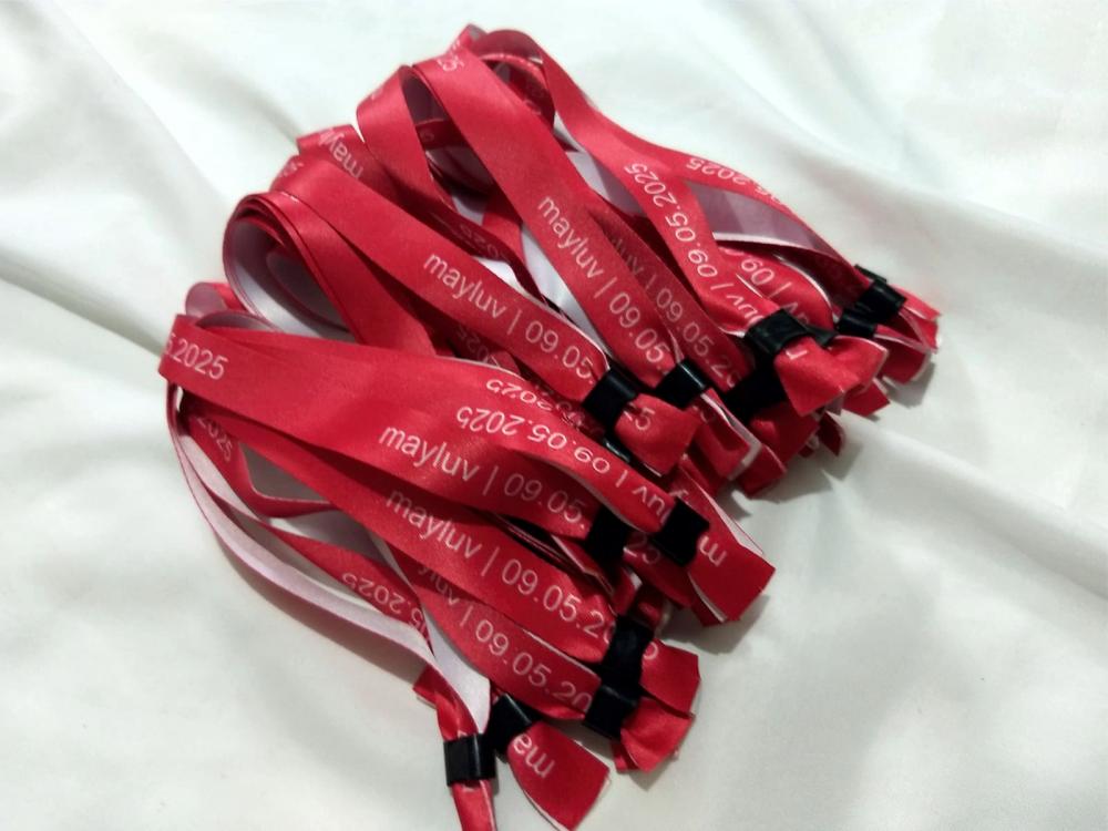 Pulseiras Personalizadas de Tecido
