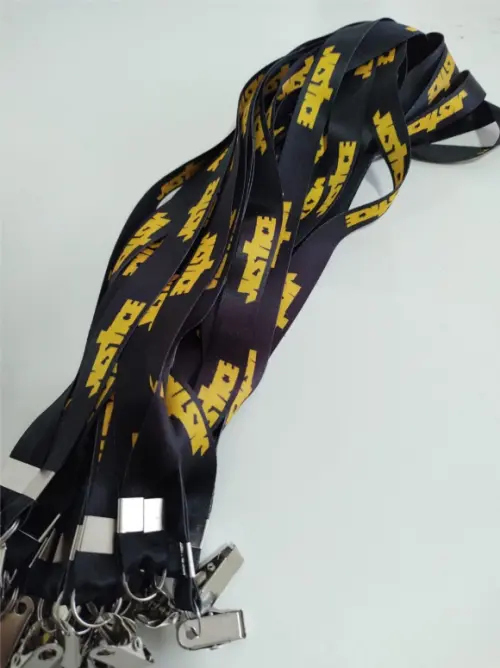 CORDÃO PERSONALIZADO PREMIUM PARA CRACHÁ, CREDENCIAL, CHAVEIROS