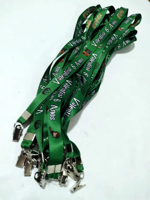 CORDÃO PERSONALIZADO PREMIUM PARA CRACHÁ, CREDENCIAL, CHAVEIROS