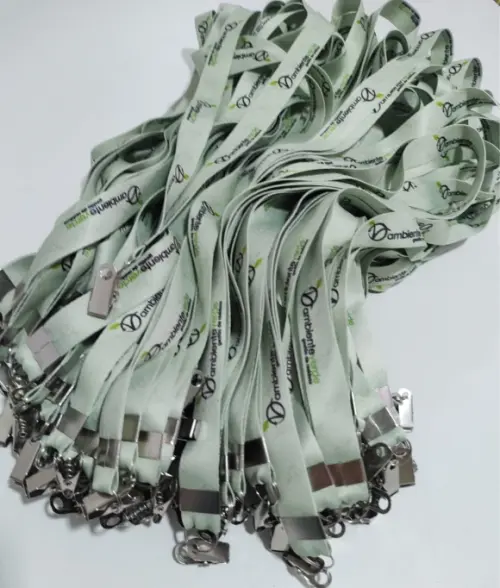 CORDÃO PERSONALIZADO PREMIUM PARA CRACHÁ, CREDENCIAL, CHAVEIROS !!