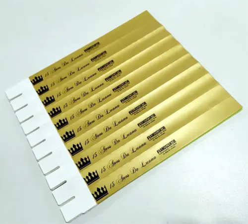 PULSEIRAS PERSONALIZADAS PARA IDENTIFICAÇÃO(FESTAS, EVENTOS EM