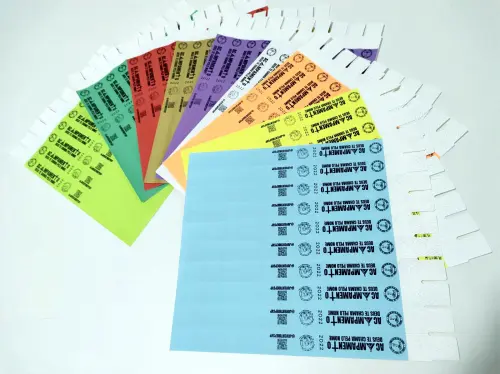 PULSEIRAS PERSONALIZADAS PARA IDENTIFICAÇÃO(FESTAS, EVENTOS EM