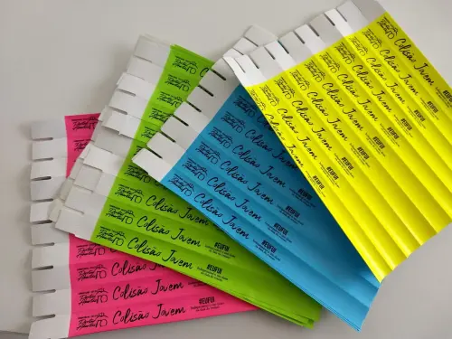 PULSEIRAS PERSONALIZADAS PARA IDENTIFICAÇÃO(FESTAS, EVENTOS EM