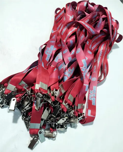 CORDÃO PERSONALIZADO PREMIUM PARA CRACHÁ, CREDENCIAL, CHAVEIROS
