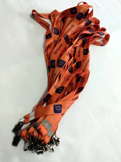 Cordão para Crachá Personalizado Festas e Eventos