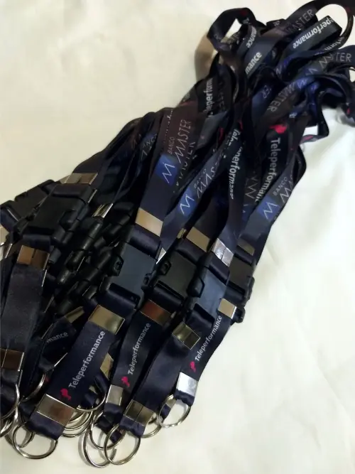 Cordão Personalizado Premium para Crachá, Credencial, Chaveiros