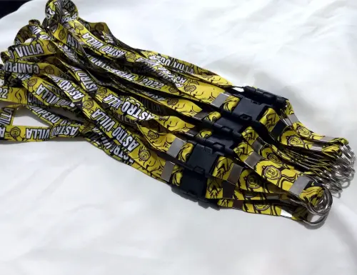 Cordão Personalizado Premium para Crachá, Credencial, Chaveiros