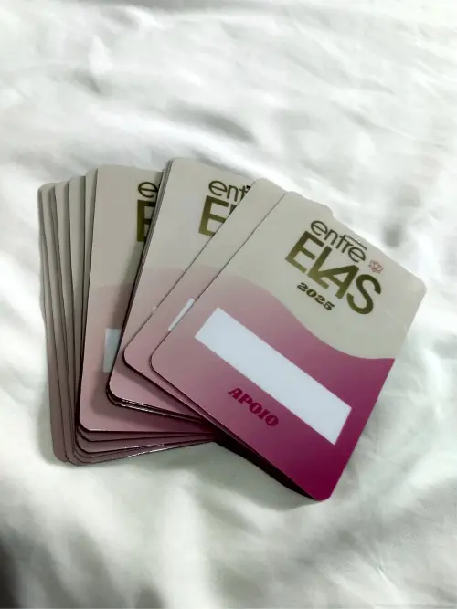 CREDENCIAL PERSONALIZADA 10X15 PARA EVENTOS FESTAS SHOWS