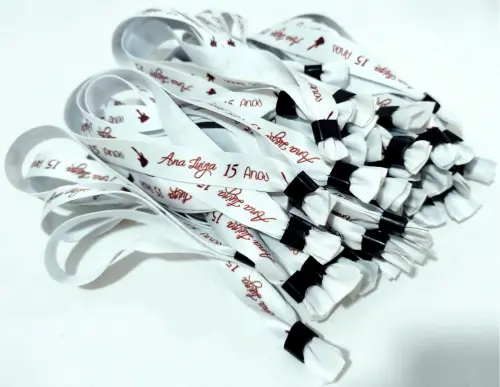 Pulseiras Personalizadas de Tecido