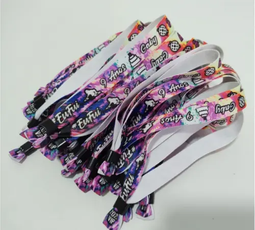 Pulseiras Personalizadas de Tecido