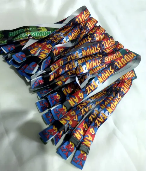 Pulseiras Personalizadas de Tecido