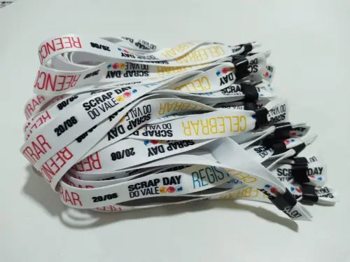 Pulseiras Personalizadas de Tecido