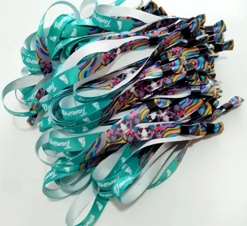 Pulseiras Personalizadas de Tecido