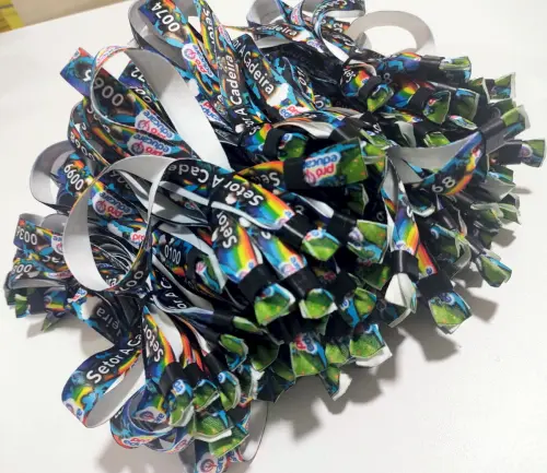 Pulseiras Personalizadas de Tecido