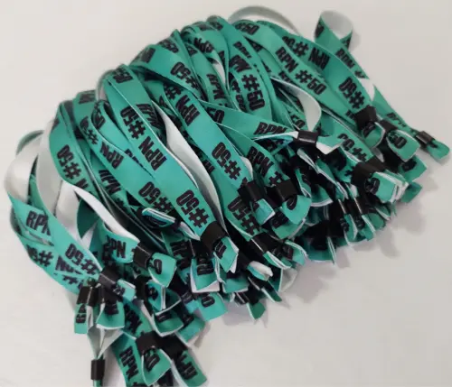 Pulseiras Personalizadas de Tecido