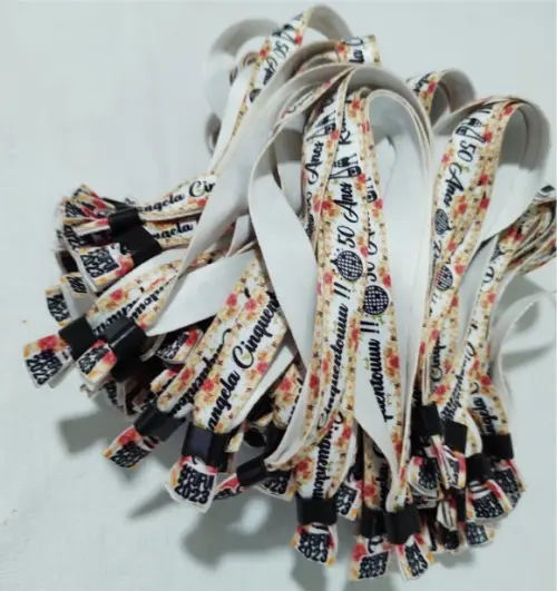 Pulseiras Personalizadas de Tecido