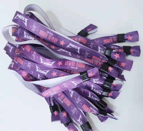 Pulseiras Personalizadas de Tecido