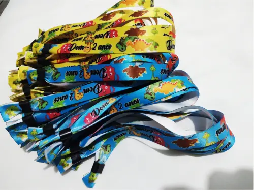 Pulseiras Personalizadas de Tecido