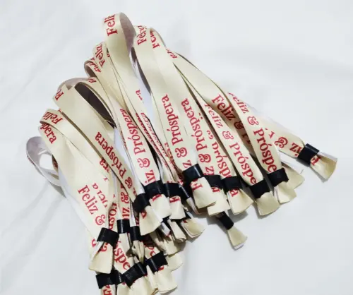 Pulseiras Personalizadas de Tecido