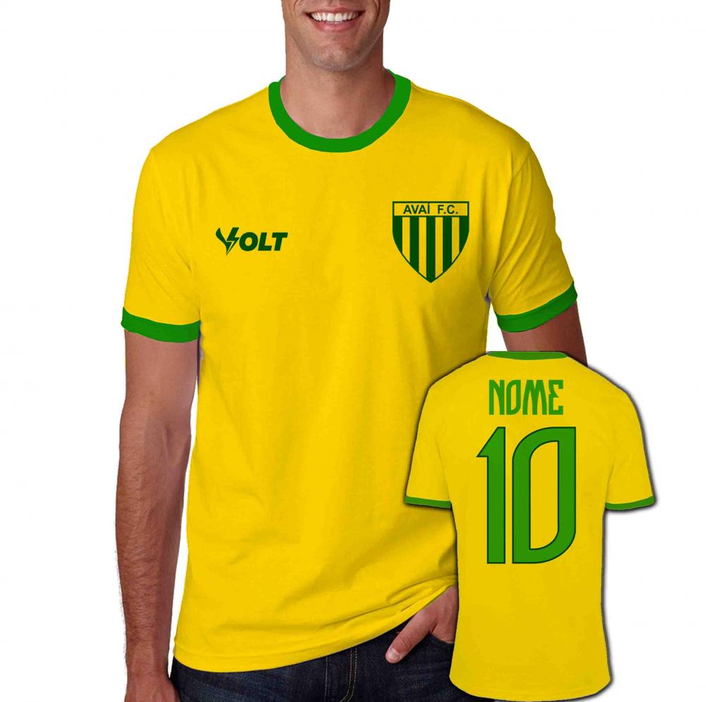 Camiseta AVAÍ personalizada Brasil copa