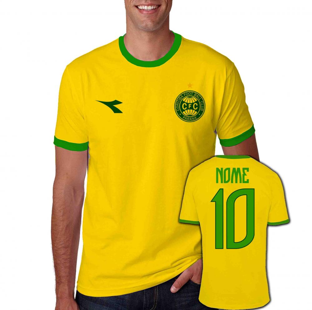 Camiseta CORITIBA personalizada Brasil copa