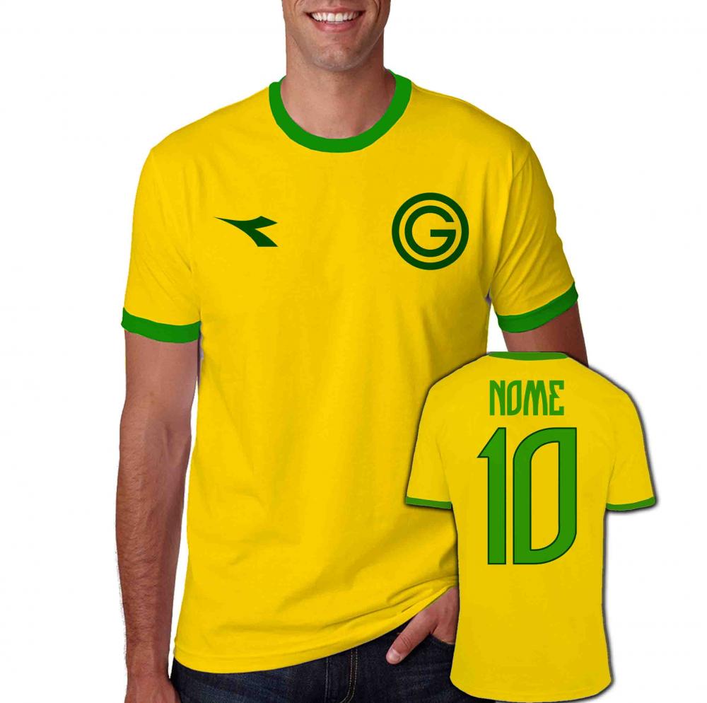 Camiseta GOIÁS personalizada Brasil copa