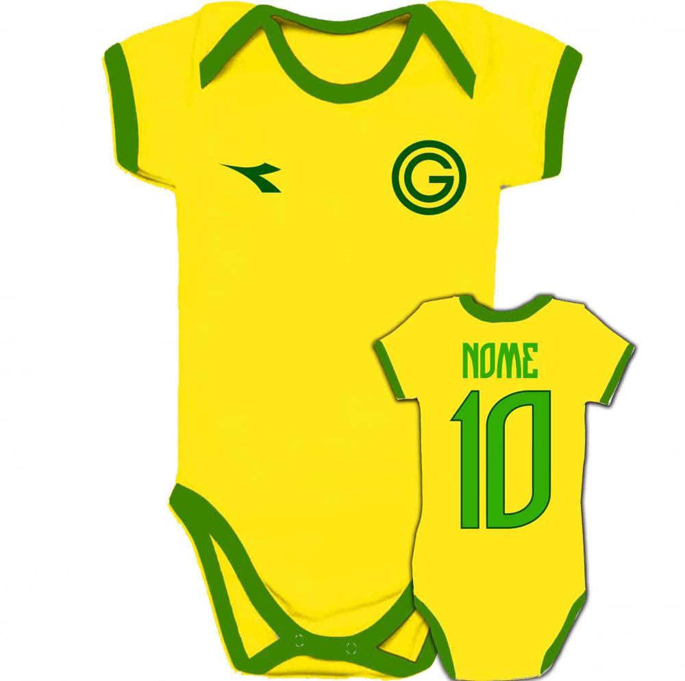 Body Infantil GOIÁS personalizado Brasil Copa