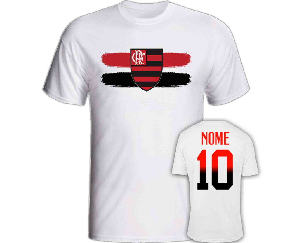 Camiseta FLAMENGO personalizada