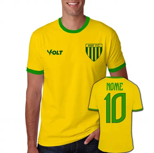 Camiseta AVAÍ personalizada Brasil copa