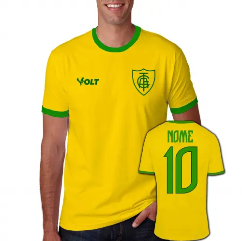 Camiseta AMÉRICA MINEIRO personalizada Brasil copa