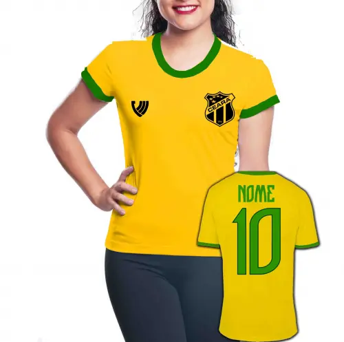 Baby Look CEARÁ personalizada Brasil Copa