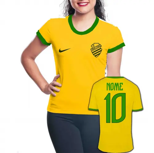 Baby Look CSA personalizada Brasil Copa