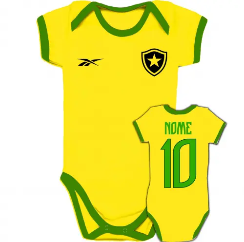Body Infantil BOTAFOGO personalizado Brasil Copa