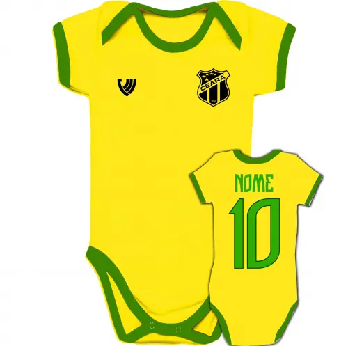 Body Infantil CEARÁ personalizado Brasil Copa