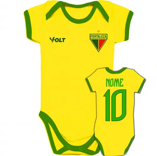 Body Infantil FORTALEZA personalizado Brasil Copa