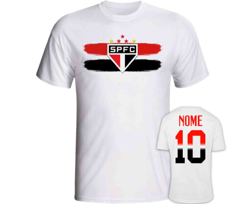 Camiseta SÃO PAULO personalizada