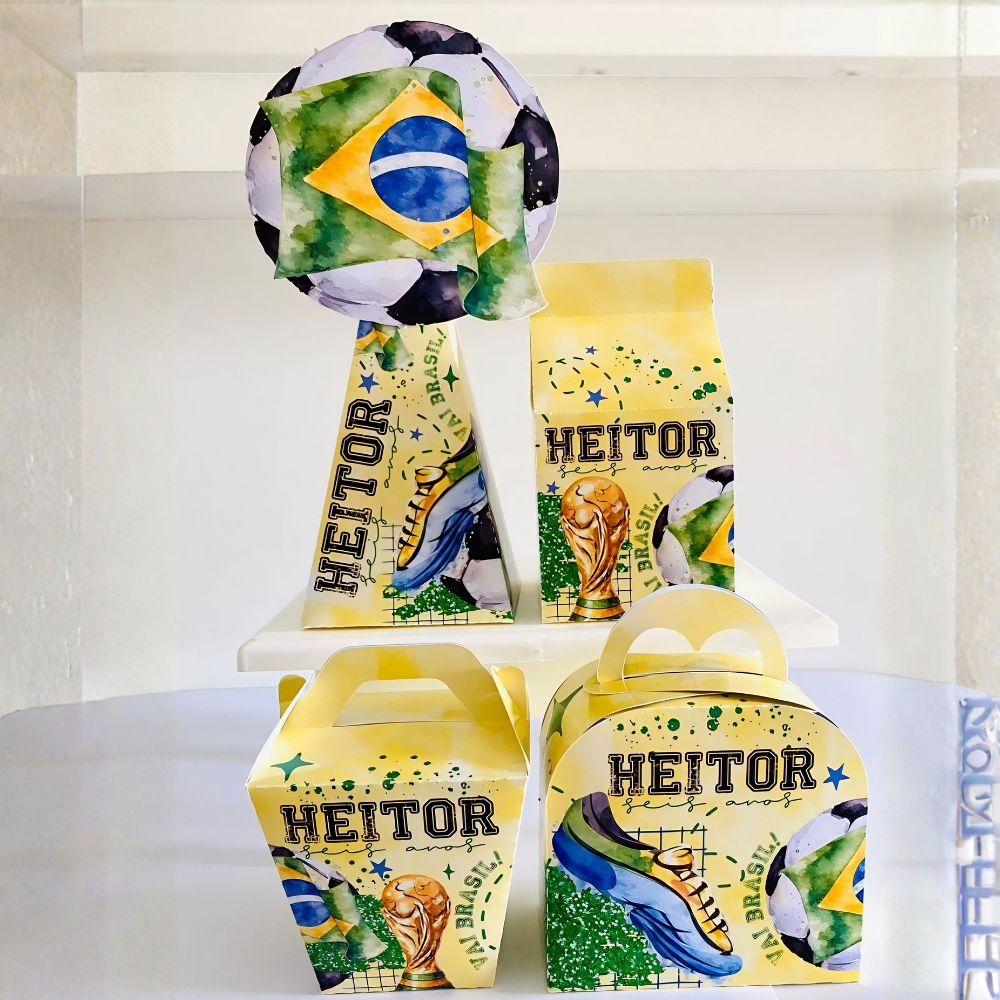 KIT LEMBRANCINHA PERSONALIZADAS  PEGUE E MONTE - COPA DO MUNDO - 