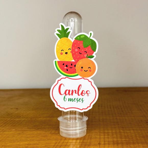 Aplique Personalizado para Tubete - Frutinha - Jl