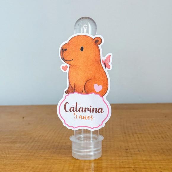 Aplique Personalizado para Tubete - Capivara - Jl
